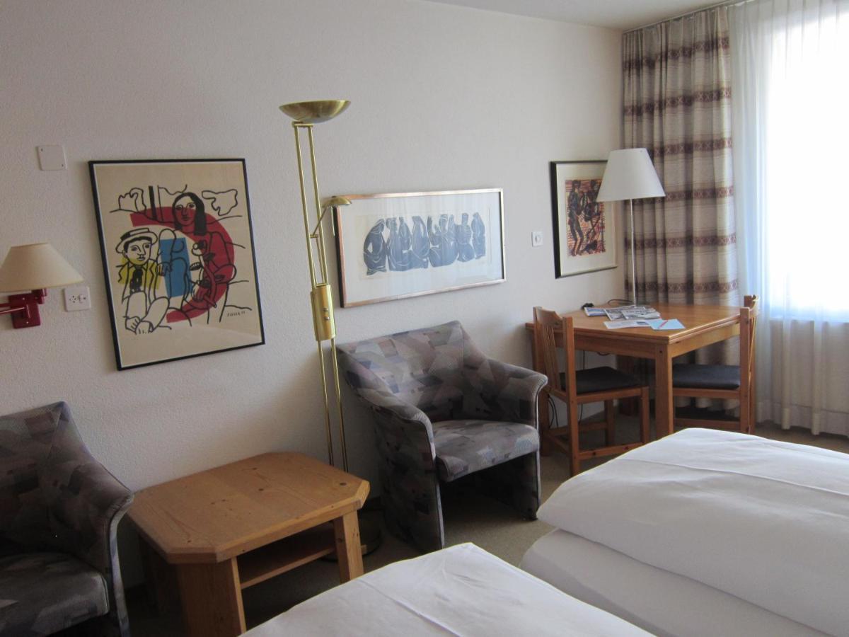 Studio Im Hotel Des Alpes Flims Kültér fotó