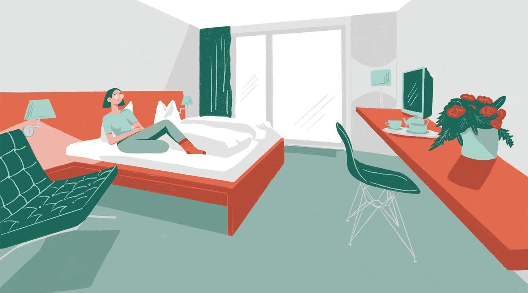 Studio Im Hotel Des Alpes Flims Kültér fotó