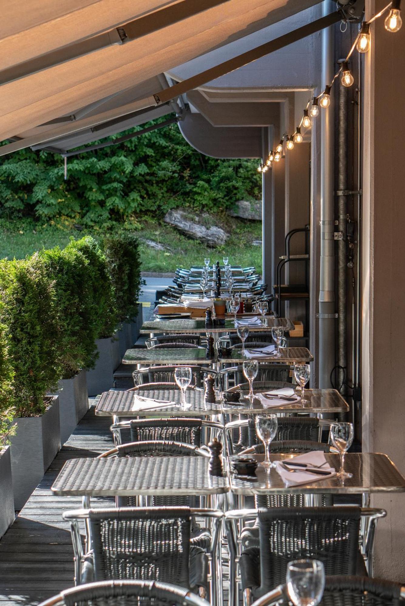 Studio Im Hotel Des Alpes Flims Kültér fotó